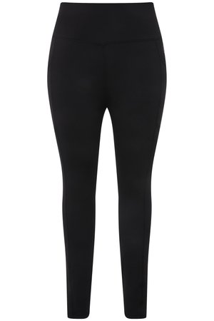 Ulla Popken, SPORTLEGGING, SNELDROGEND, ZEER ELASTISCH - Leggings - black