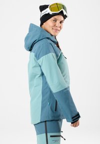 Swedemount FREERIDE SHELL - Snowboardjakke - seaweed green dk seaweed green