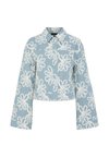 PCLIBBEY SHIRT JACKET  - Jeansjakke - medium blue denim