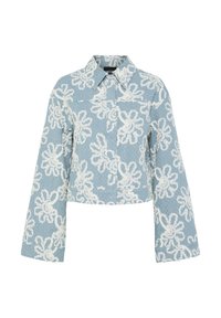 PCLIBBEY SHIRT JACKET  - Jachetă din denim - medium blue denim
