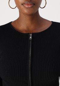 Good American VIRGO SWEATER - Ζακέτα - black