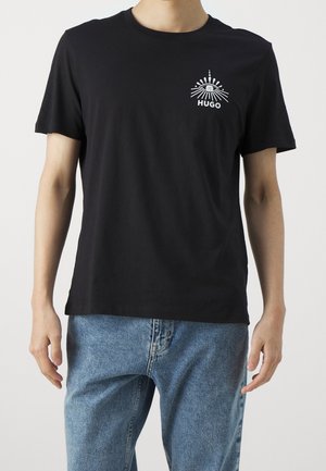 Triko s potiskem - black
