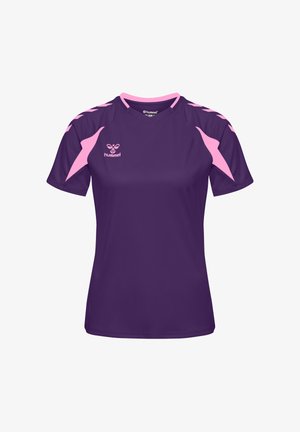 Hummel, CORE 2.0 - T-shirt imprimé - acai cotton candy