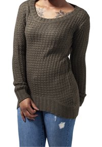 Urban Classics Svetr - olive