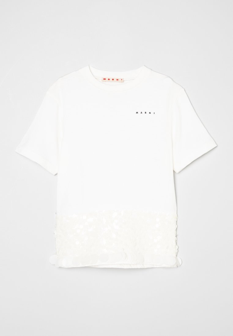 Marni T-shirt print crème