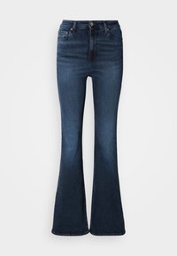 SYLVIA HIGH RISE FLARED JEANS - Calças de ganga à boca de sino - denim blue black