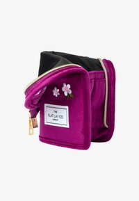 The Flat Lay Co. STANDING MAKEUP BRUSH CASE - Toalettmappe - plum daisy