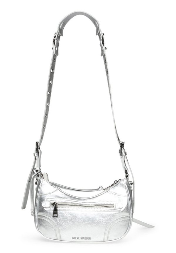 GLOWING - Cross body bag - silver3
