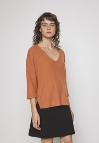 TOM TAILOR DENIM Džemper - rusty amber