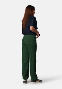 LABDIP HIGH WAIST LONG WIDE  - Broek - forest