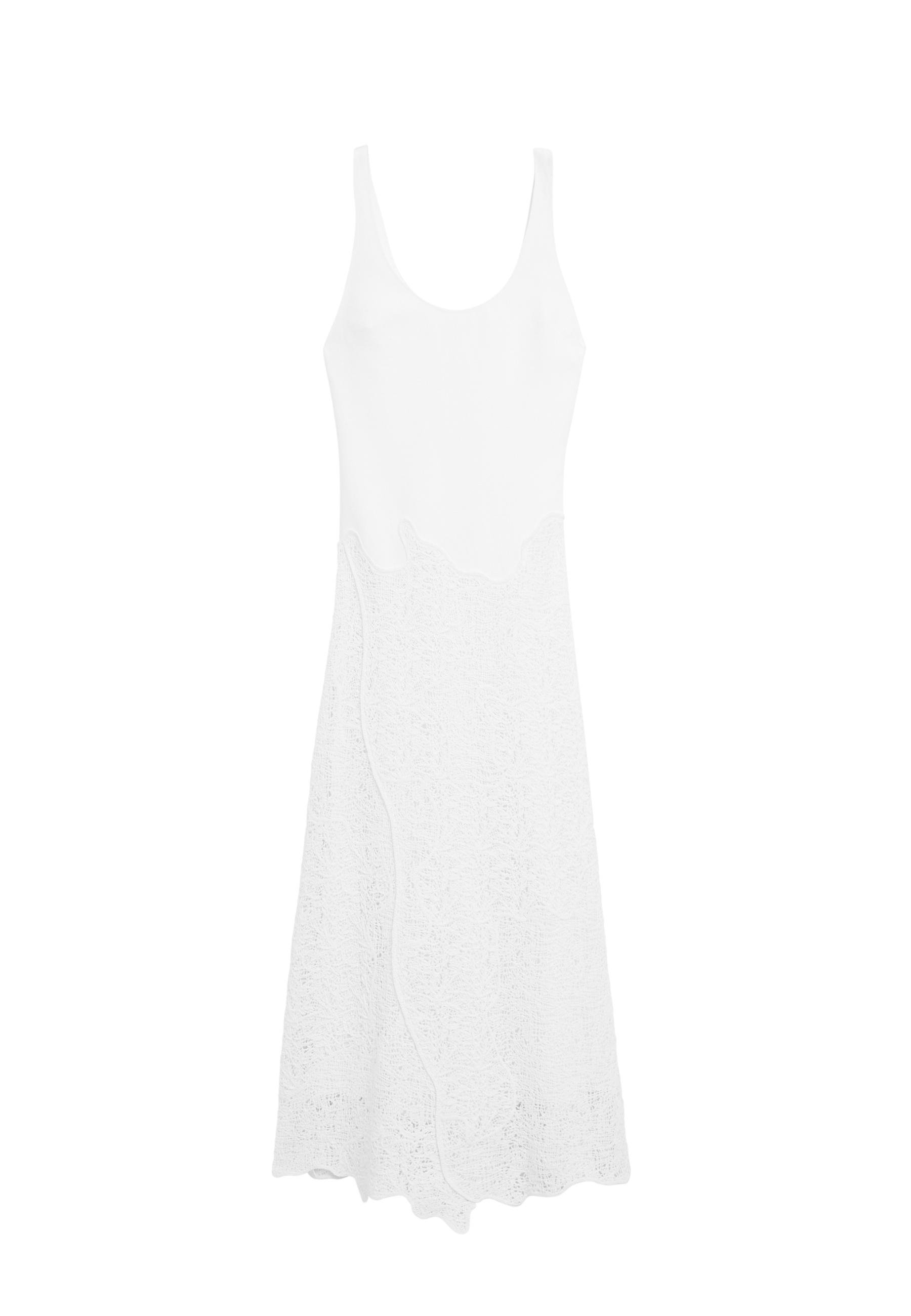★Massimo Dutti★ Cotton blend flounce midi dress Poplin flounce midi dress · Sand · Smart / Dresses And
