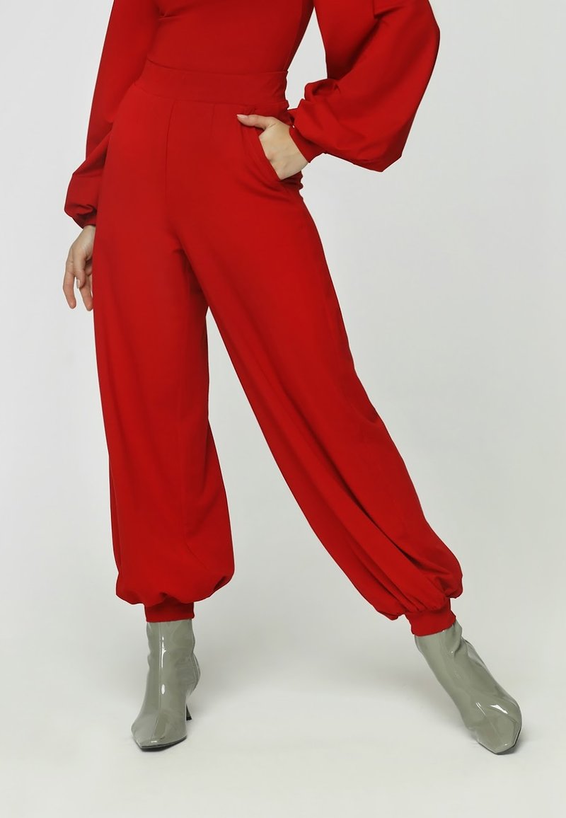 Madnezz House WANDA - Pantaloni - wine