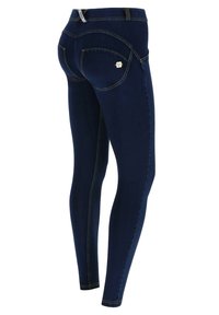 Freddy Jeans Skinny Fit - denim scuro con cuciture gialle