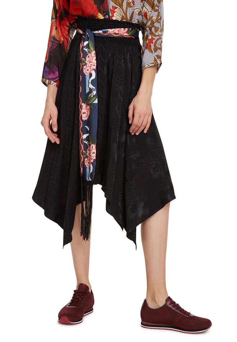 Desigual A-lijn rok zwart Desigual A-lijn rok zwart