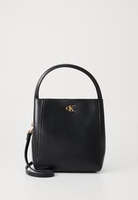 HARDWARE MONOGRAM - Handbag - black