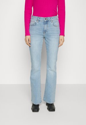 Gina Tricot Petite Bootcut jeans - blue denim