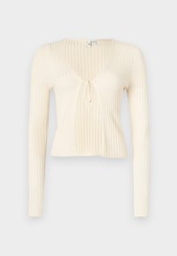 ONLMILA V NECK  - Cardigan - birch
