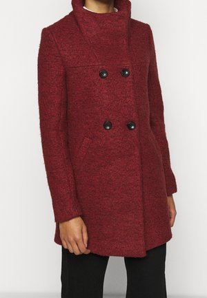 Manteau court - dark red