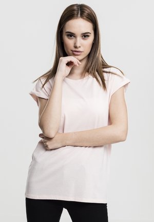 EXTENDED SHOULDER - Camiseta básica - pink