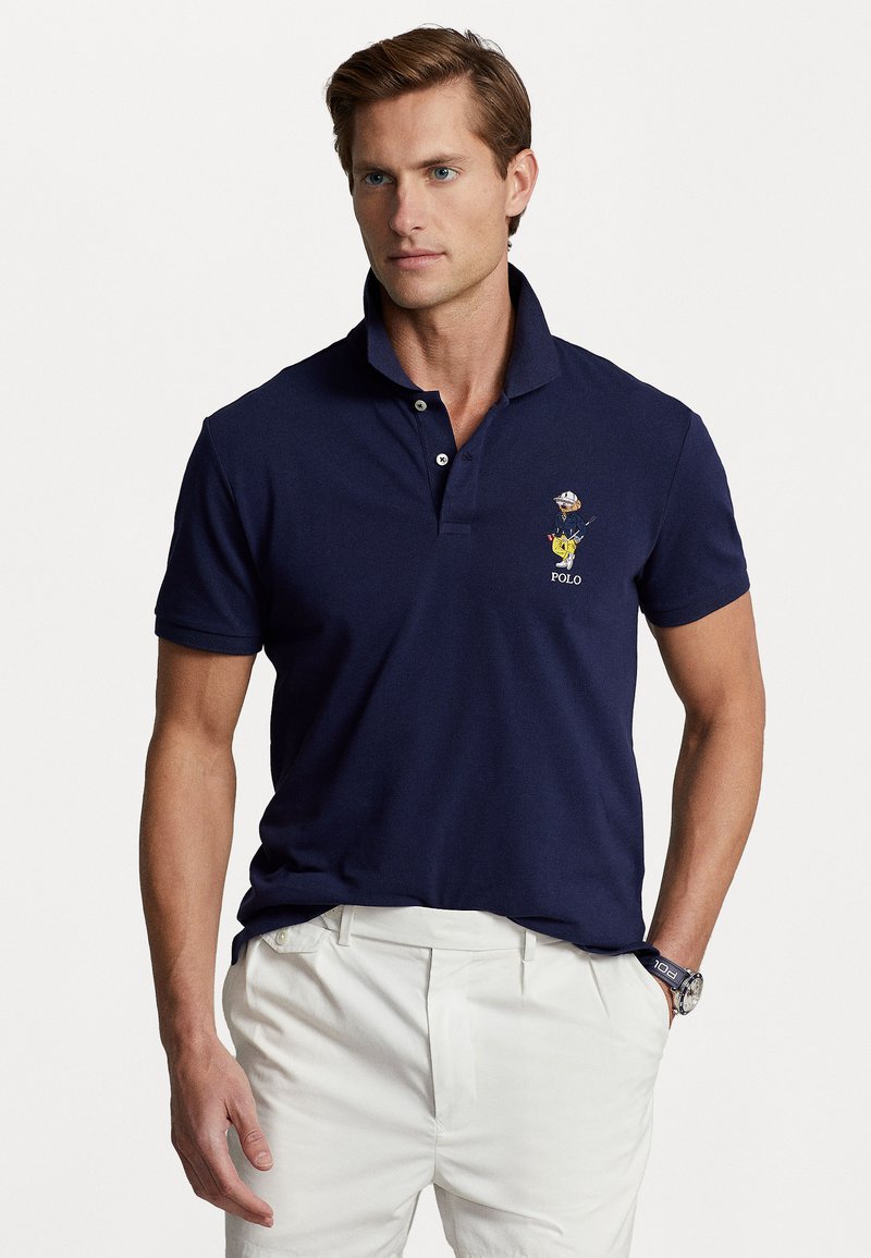 Polo Ralph Lauren Golf BEAR SHORT SLEEVE Poloshirt refined navy/dunkelblau Zalando.de