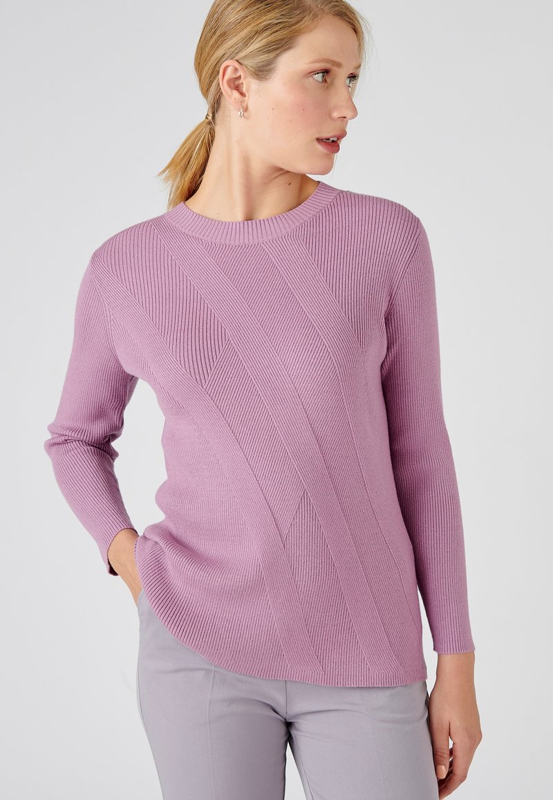 Damart JEU DE FANTAISIE - Maglione - glycine