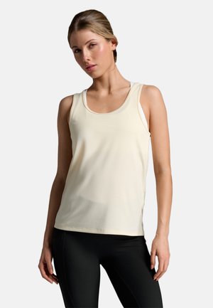 AERO SINGLET - Top - pixel lemon-white reflective