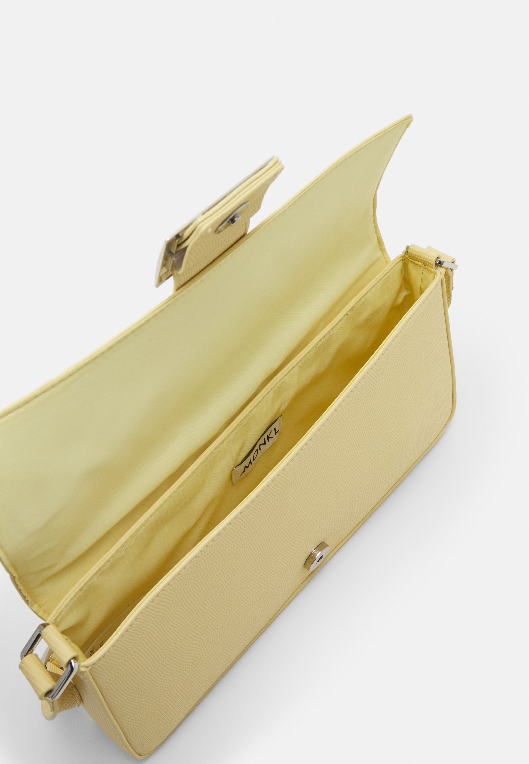 light yellow handbag