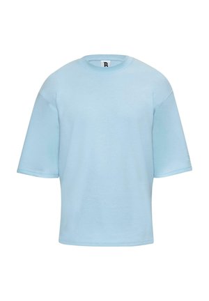 Dropsize, HEAVY LOOSE FIT - Camiseta básica - babyblue