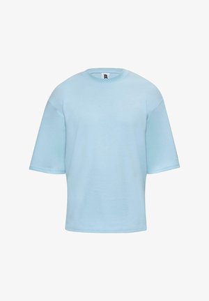 Dropsize, HEAVY LOOSE FIT - Lihtne T-särk - babyblue