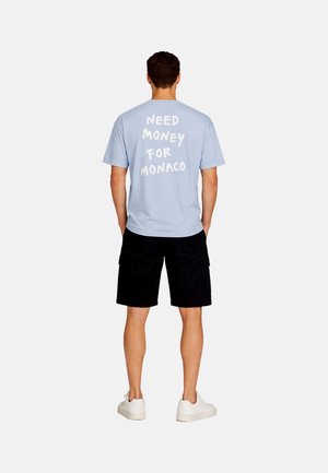 Only & Sons, ONSMONEY LIFE LOOSE SS TEE - Print T-shirt - hellblau