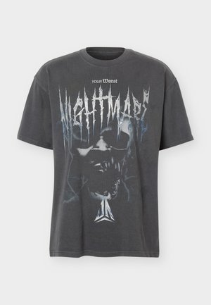 Nike Performance, TEE NIGHTMARE - Μπλουζάκι με στάμπα - black
