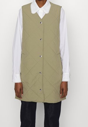 Bodywarmer - mottled olive