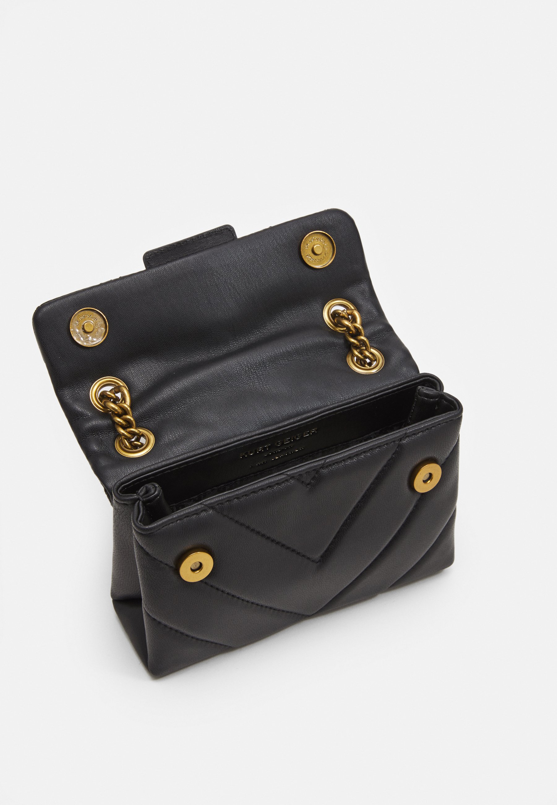 Kurt Geiger London MINI KENSINGTON CHAIN BAG Skulderveske Kurt Geiger London MINI RING KENSINGTON BAG Håndveske