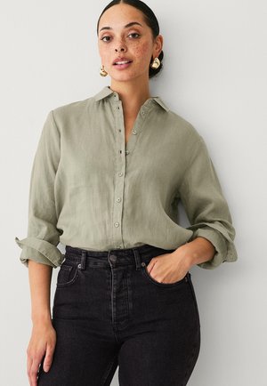 MAGDA - Overhemdblouse - khakigrün