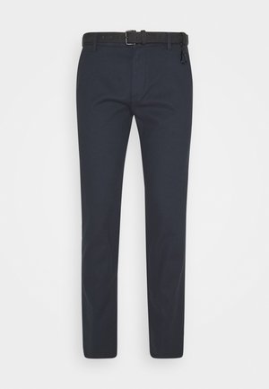 STRUCTURED - Pantalones chinos - navy