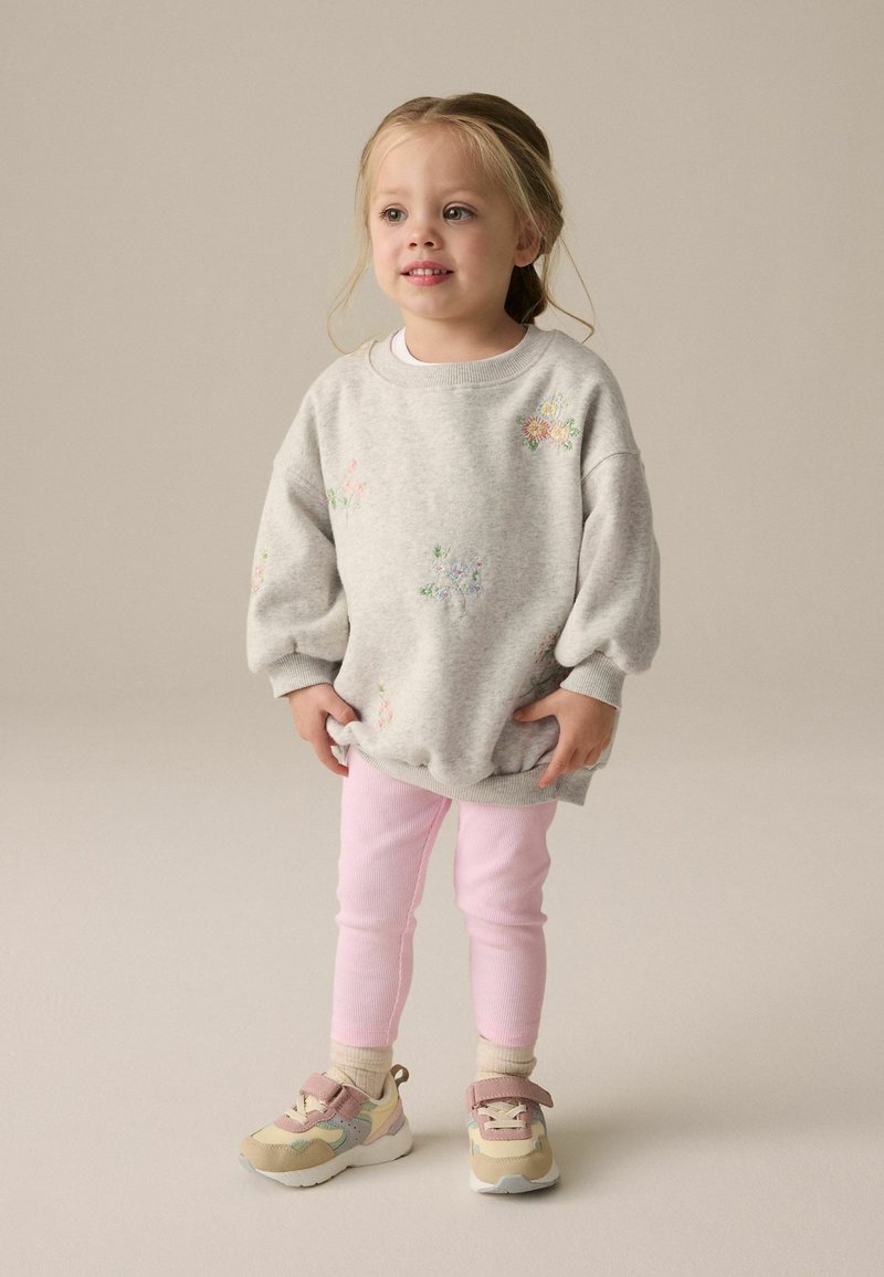 Next FLORAL EMBROIDED SET  - Leggings - Pantaloni - pink