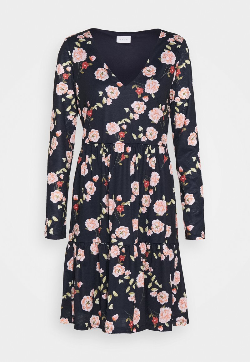 Vila Jerseyjurk donkerblauw Vila Jerseyjurk donkerblauw