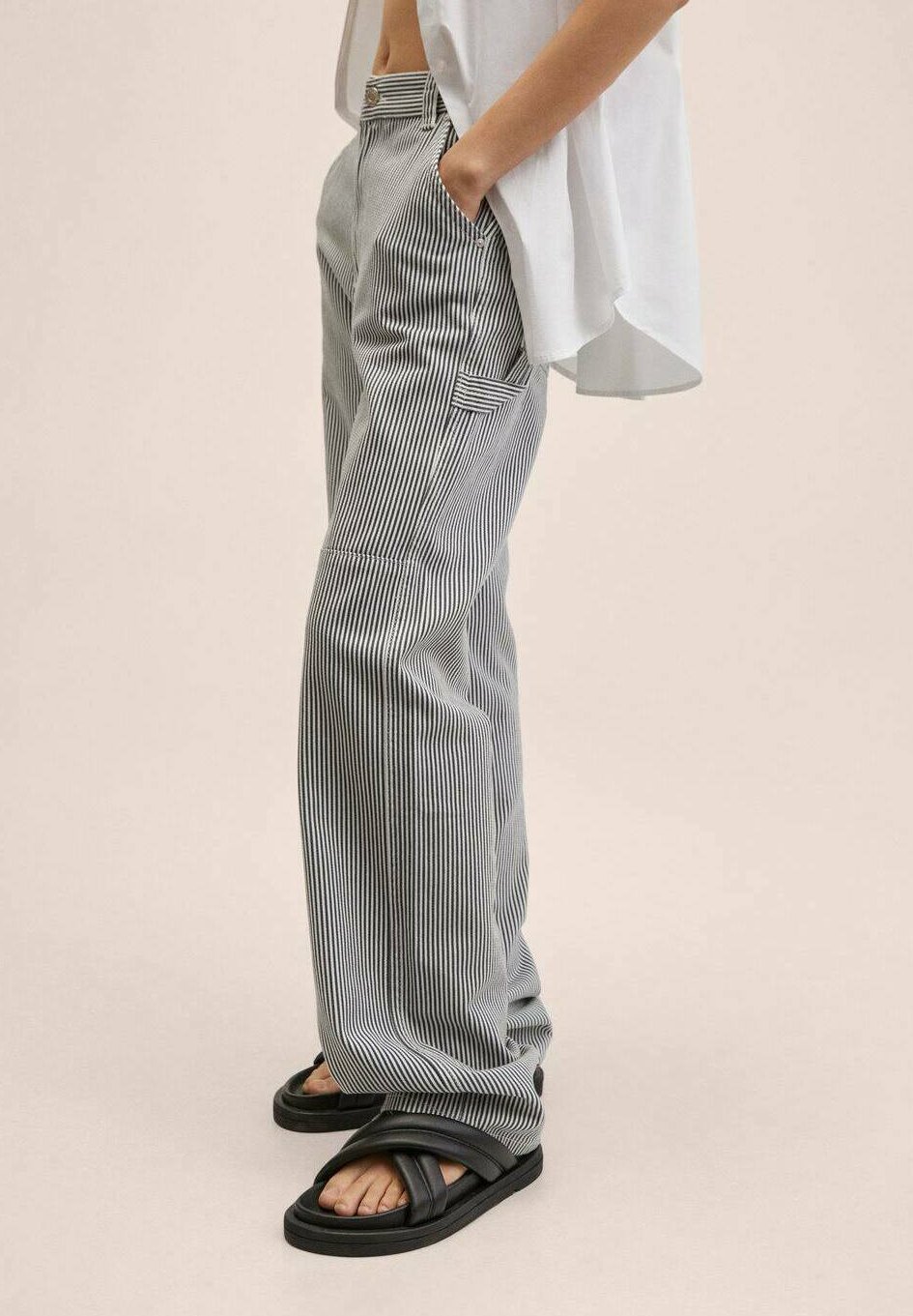 Mango KYOMI - Pantalones - noir/negro - Zalando.es