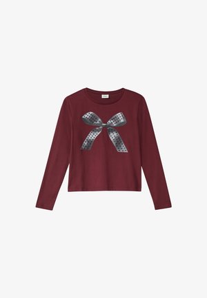 Ilgarankovis viršutinės dalies drabužis - bordeaux