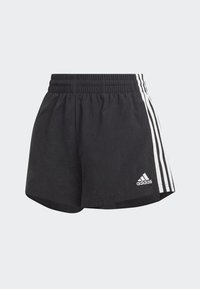 adidas Sportswear ESSENTIALS STRIPES - Sports shorts - black   white