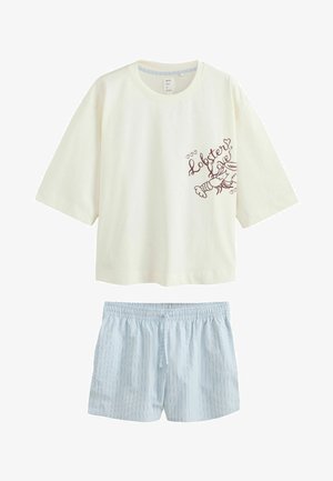 Next, PETITE FIT - SHORT PYJAMAS SET . - Pyžamová súprava - cream lobster