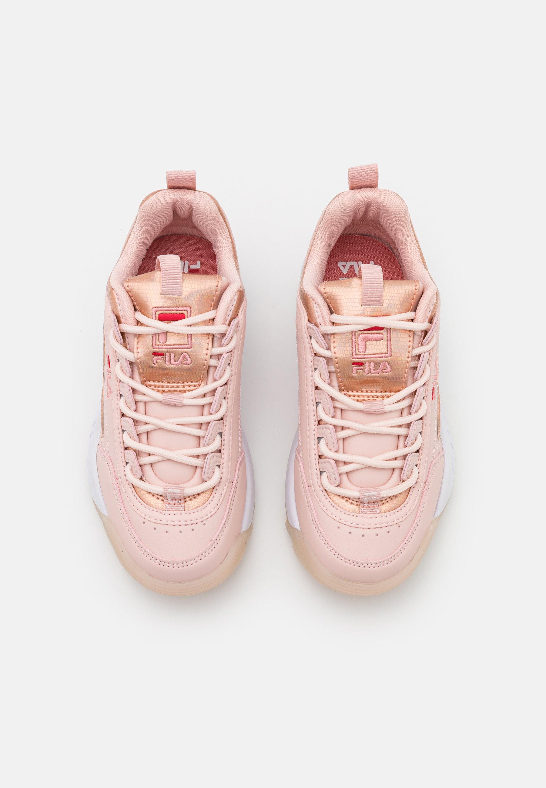 Fila DISRUPTOR KIDS - Sneakers laag - peach whip/roze - Zalando.nl