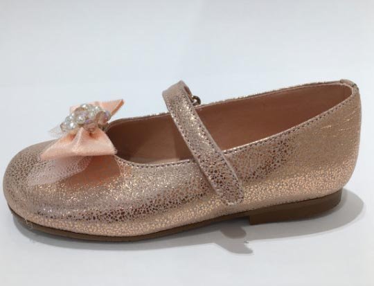 CLARYS MERCEDITA LAZO PERLA ROSA - Bailarinas con hebilla - dorado/coral -  Zalando.es