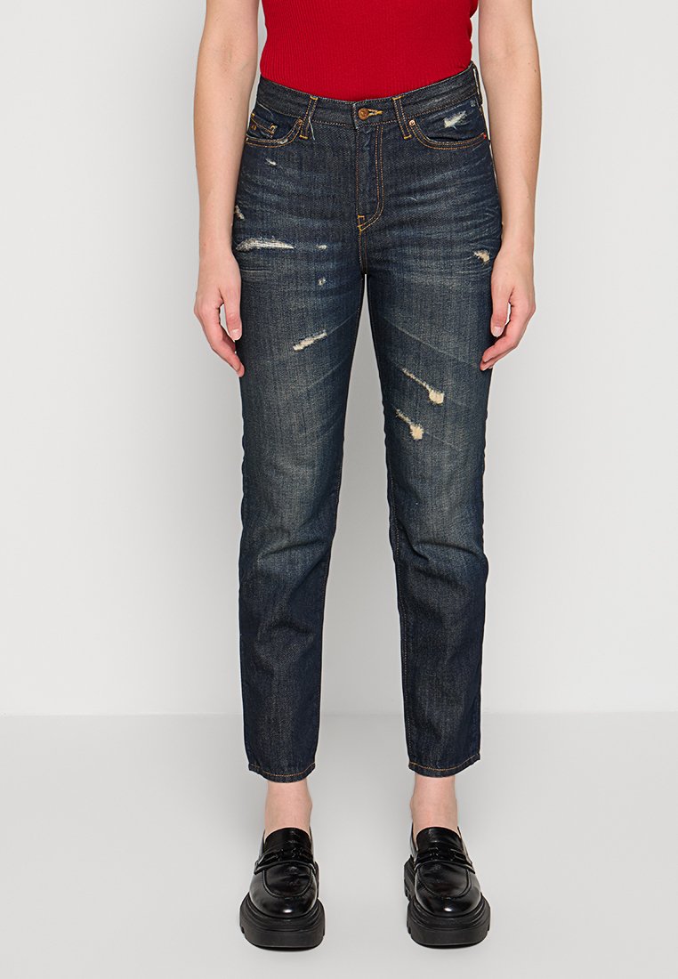 Armani Exchange Slim fit jeans donkerblauw Armani Exchange Slim fit jeans donkerblauw