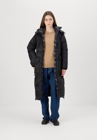 KARL LAGERFELD REVERSIBLE LONG  - Páperový kabát - black