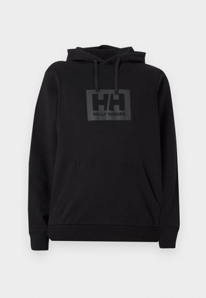 BOX HOODIE UNISEX - Mikina - black