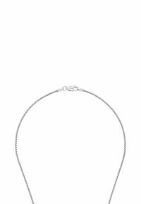 Kette av silverfärgad metall med en flexibel, texturerad design och en kardborre-låsning. En enkel, tunn form som är lämplig för lager-på-lager stil.