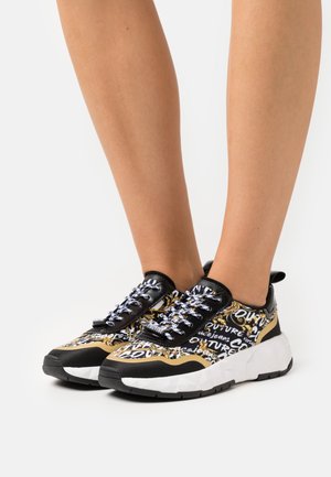 Trainers - black/gold