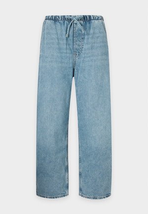 GAP Petite, EASY BARREL DYLAN - Wide leg - light indigo
