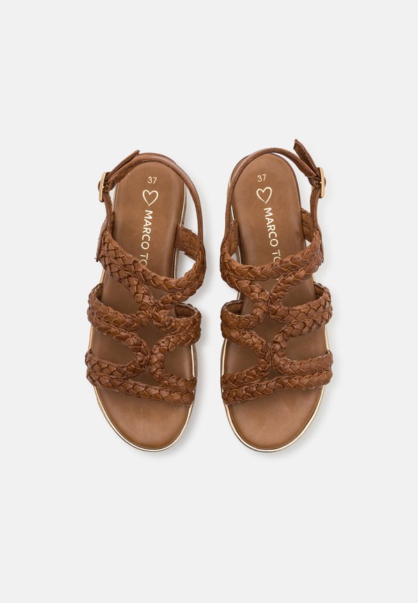 2-28700-44 - Platform sandals - cognac4
